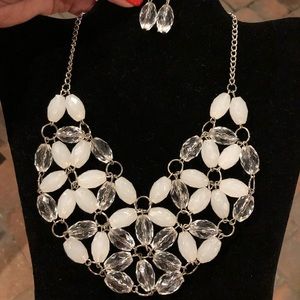 FASHION NECKLACE AND EARRINGS